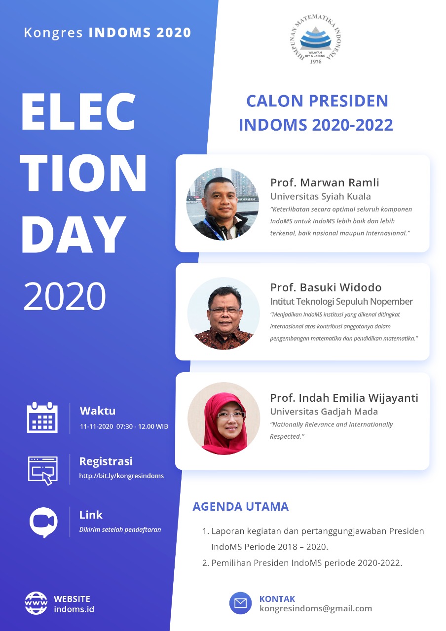 Pemilihan Presiden INDOMS Periode 2020-2022